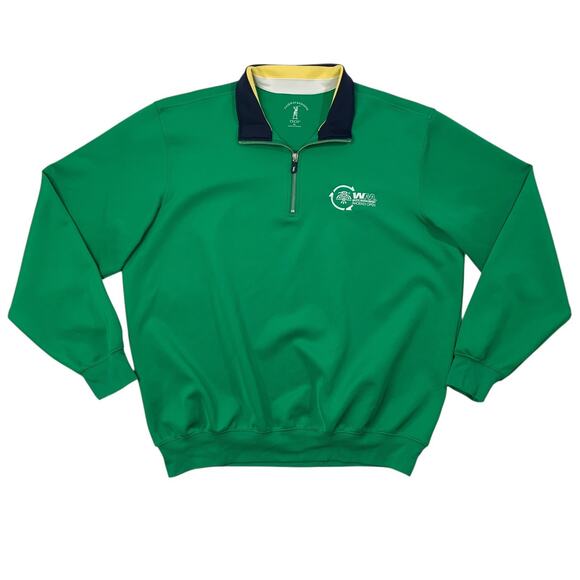 Fairway & Greene Sweatshirt Mens XL Clover Tech 1/4 Zip Pullover WM Phoenix Open - Picture 1 of 13